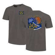 West Virginia Jerry West Vintage Court Shoes Comfort Colors Tee